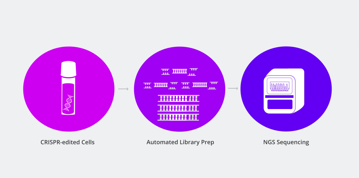 Automating NGS library preparation to meet the scale of CRISPR research