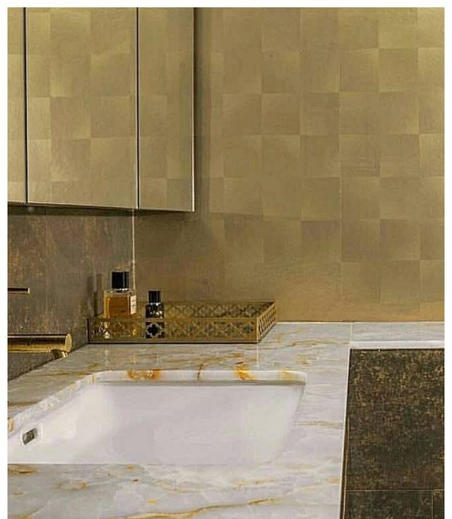 Detail of custom joinery and clean contemporary lines