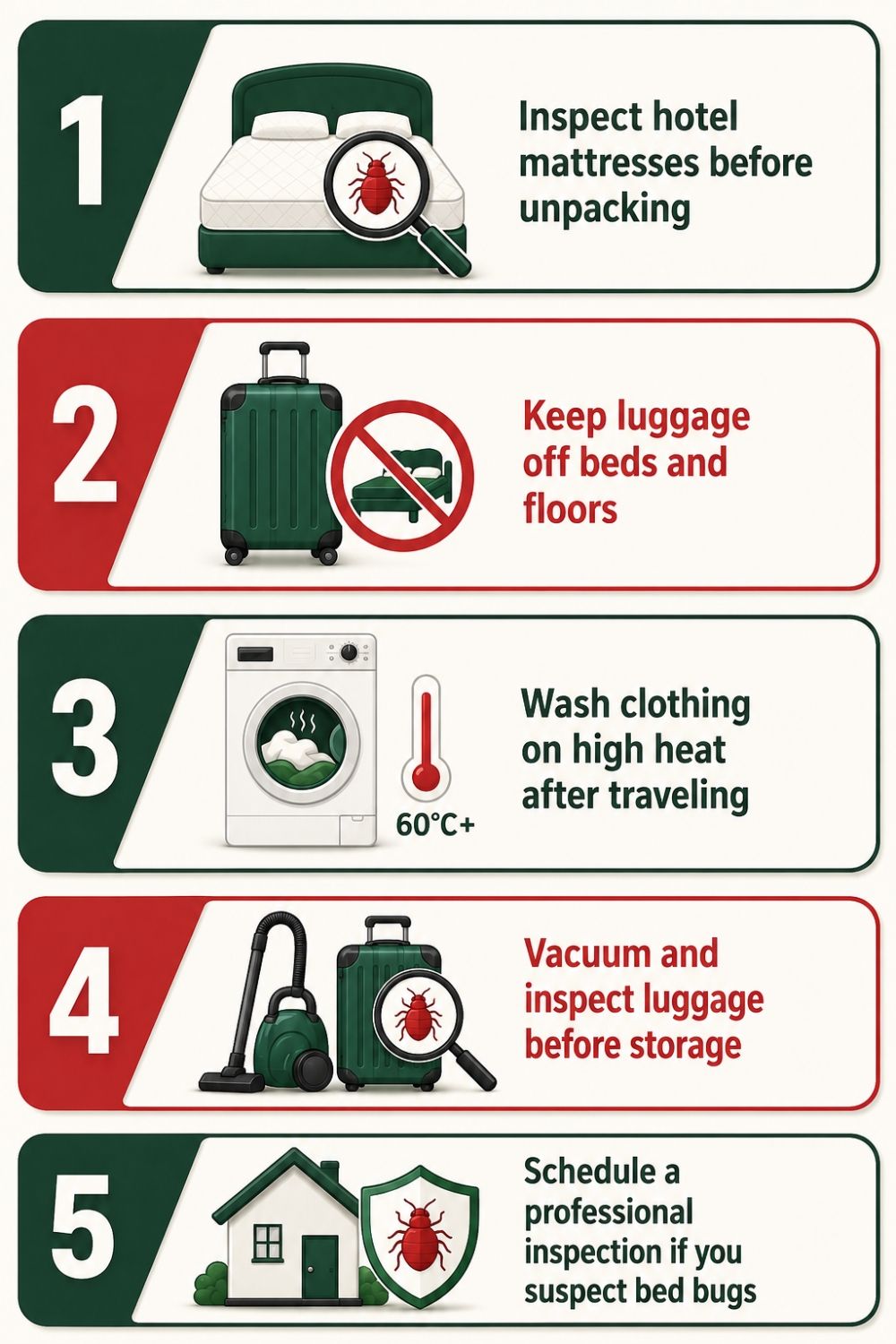 Summer Vacation Bed Bug Checklist: Simple steps to prevent bed bugs before, during, and after your trip