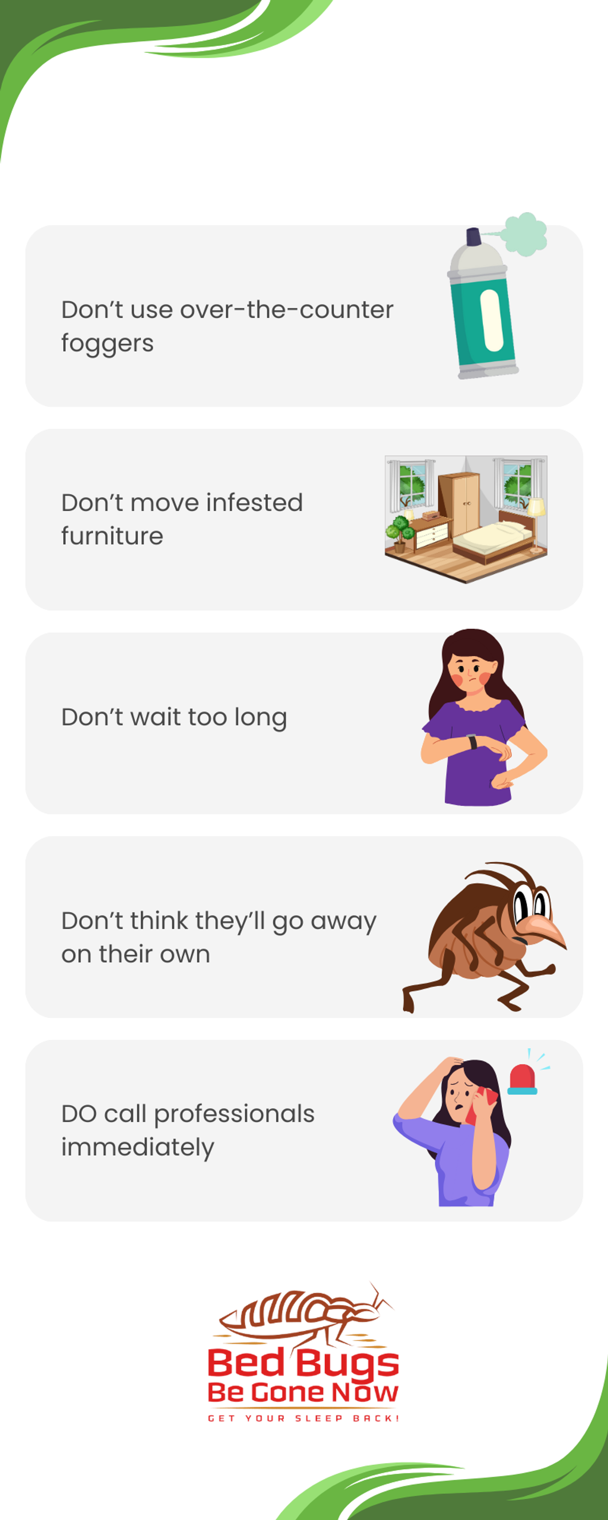 What NOT to Do When You Have Bed Bugs (Body)