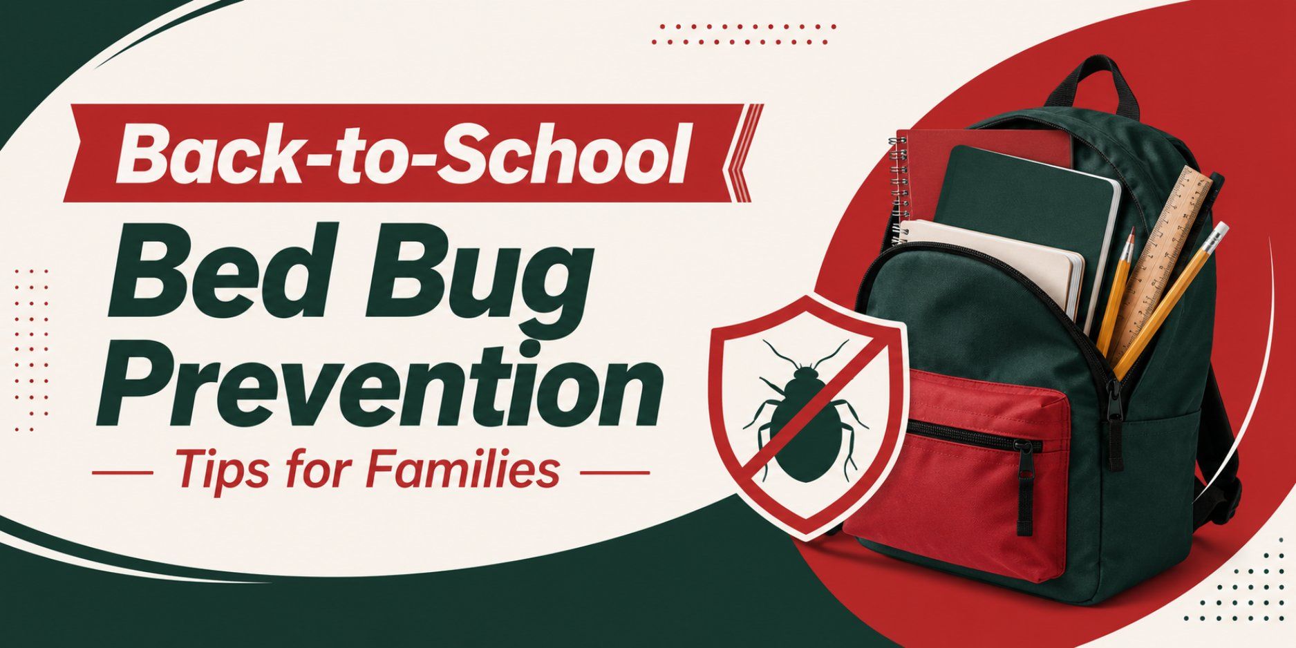Back-to-school bed bug prevention tips for families