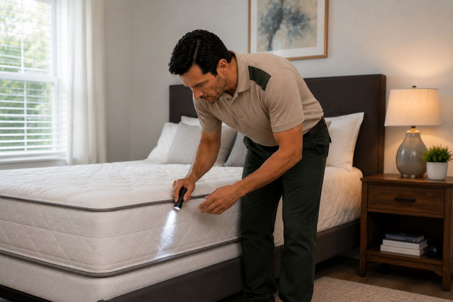 final check bedbug inspection