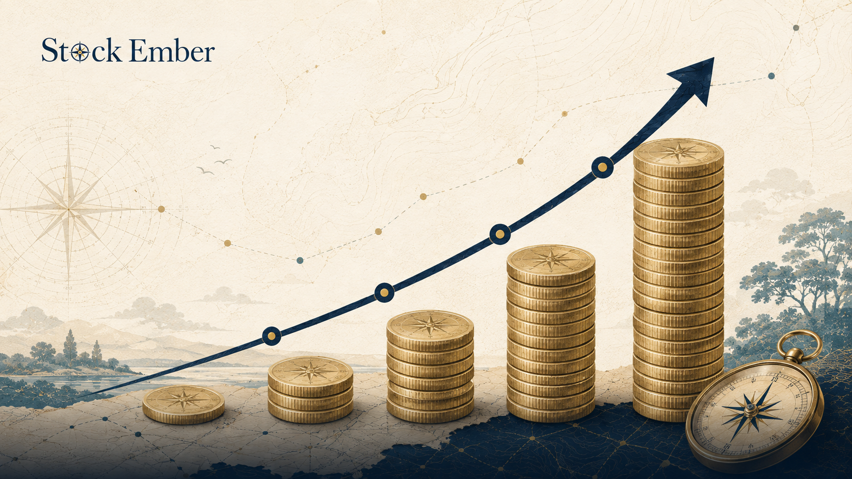 How an investment doubles over time using the Rule of 72 formula