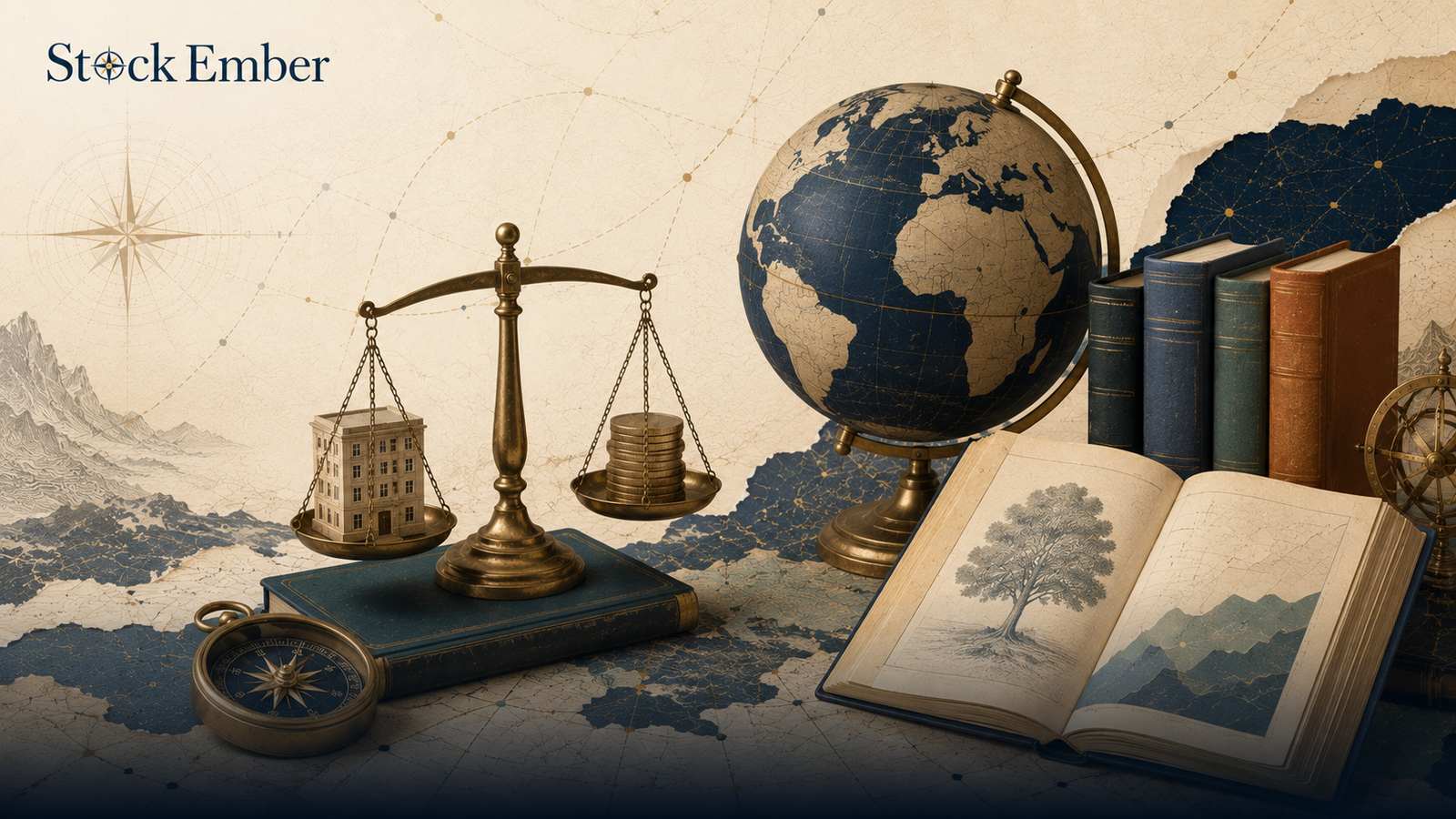 Illustration depicting book value per share accounting assets versus market price.