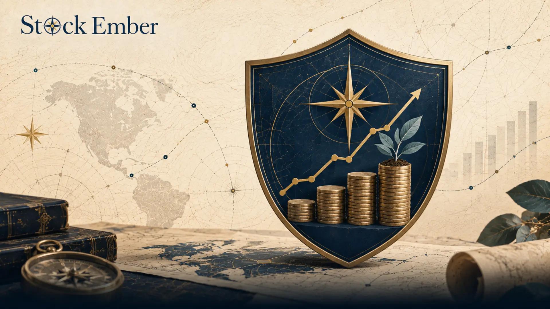 Illustration of a traditional IRA account showing tax-deferred investment growth over time.