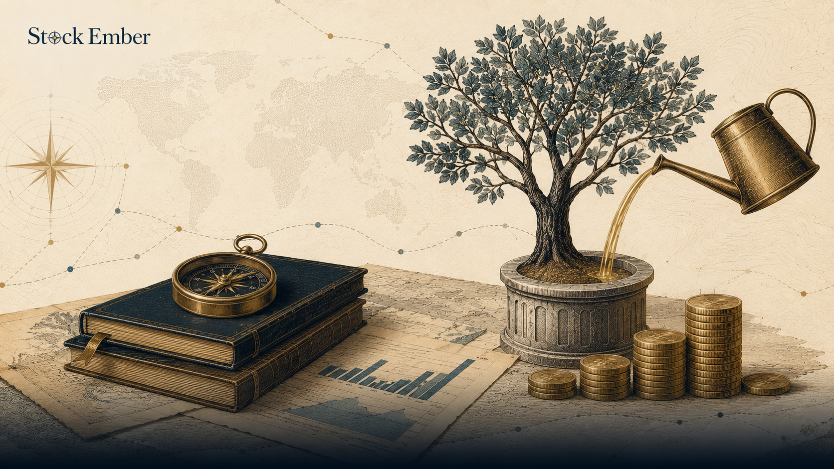 Illustration showing retained earnings on a corporate balance sheet under shareholders' equity.