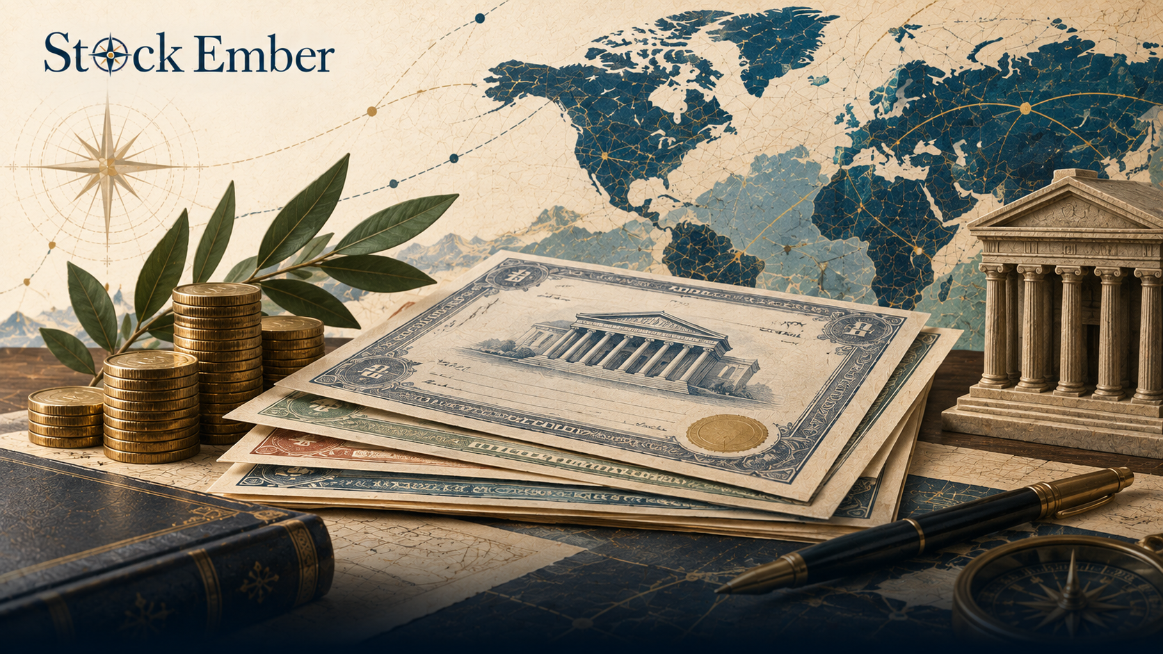 Illustration representing a bond fund holding a diversified basket of fixed income securities.