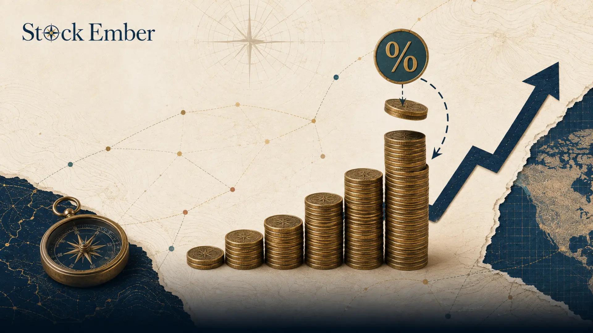 Illustration showing how an AUM fee reduces a portfolio balance over time.