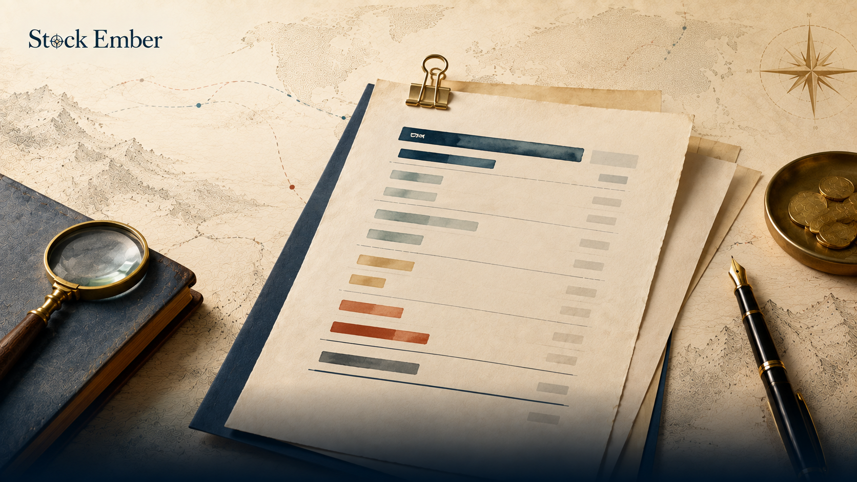 Illustration showing revenue flowing down through operational expenses to net income on an income statement.