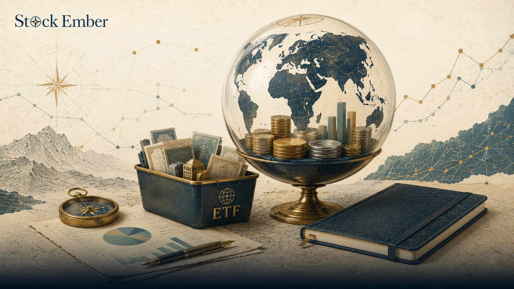 What is AUM in an ETF, visual guide to how fund size affects trading costs and long-term portfolio stability for investors.