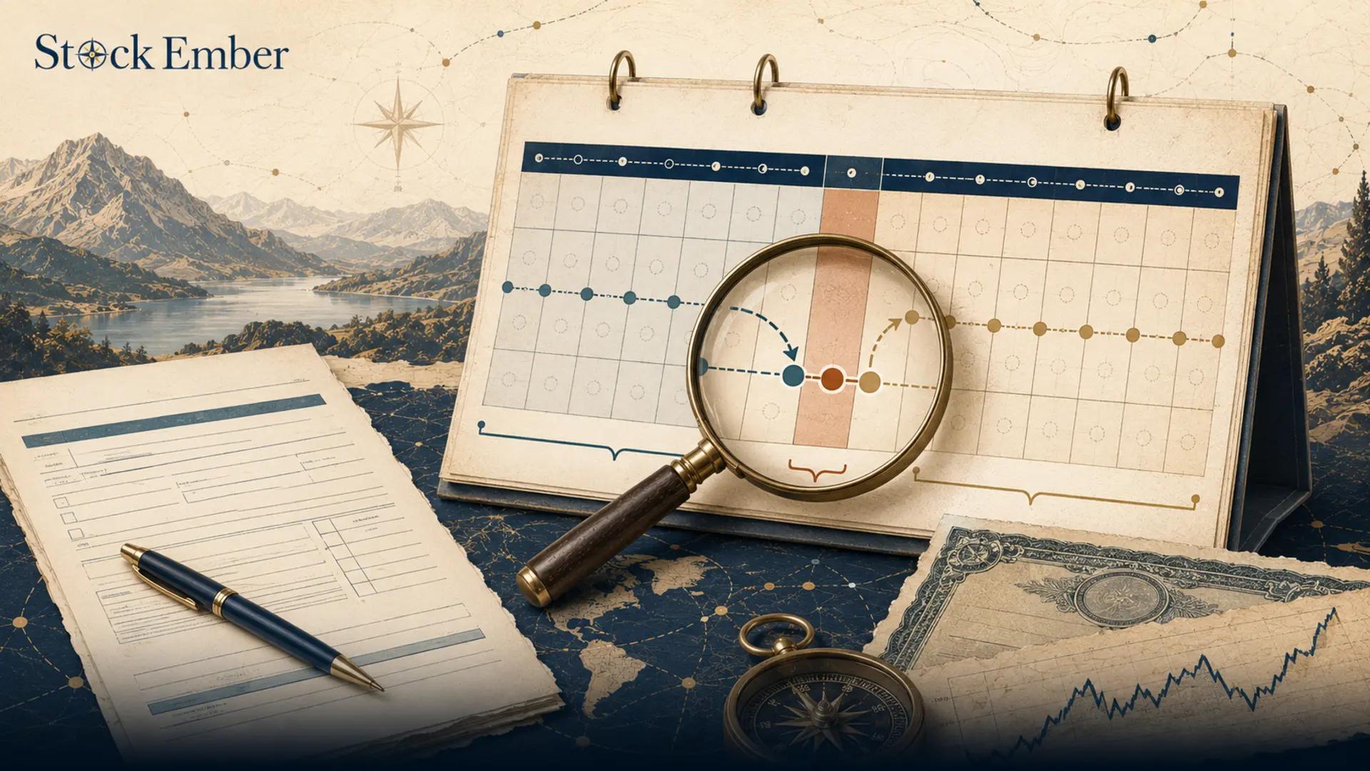 Calendar showing the 61-day wash sale window around a stock transaction.
