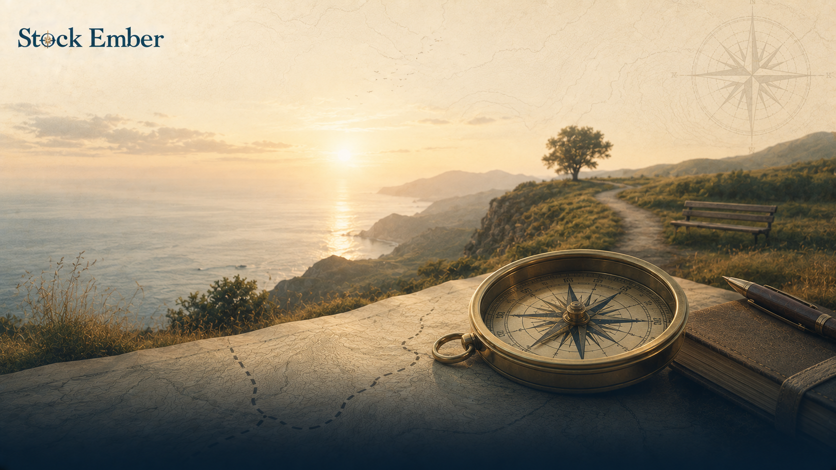 Illustration of a retirement portfolio projection chart spanning a 40 year horizon