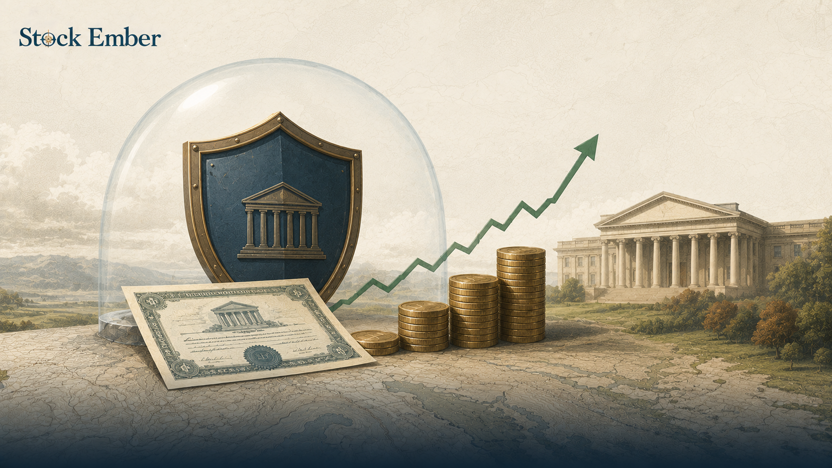 Scale balancing treasury inflation protected securities yields against inflation growth