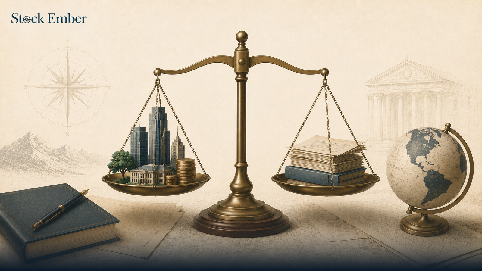 Diagram illustrating the core accounting equation showing assets equal to liabilities plus equity.