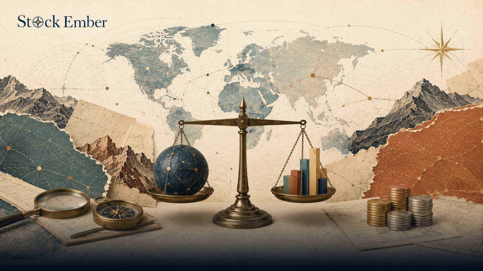Illustration comparing exchange-traded fund and mutual fund structure mechanics for long-term investors.