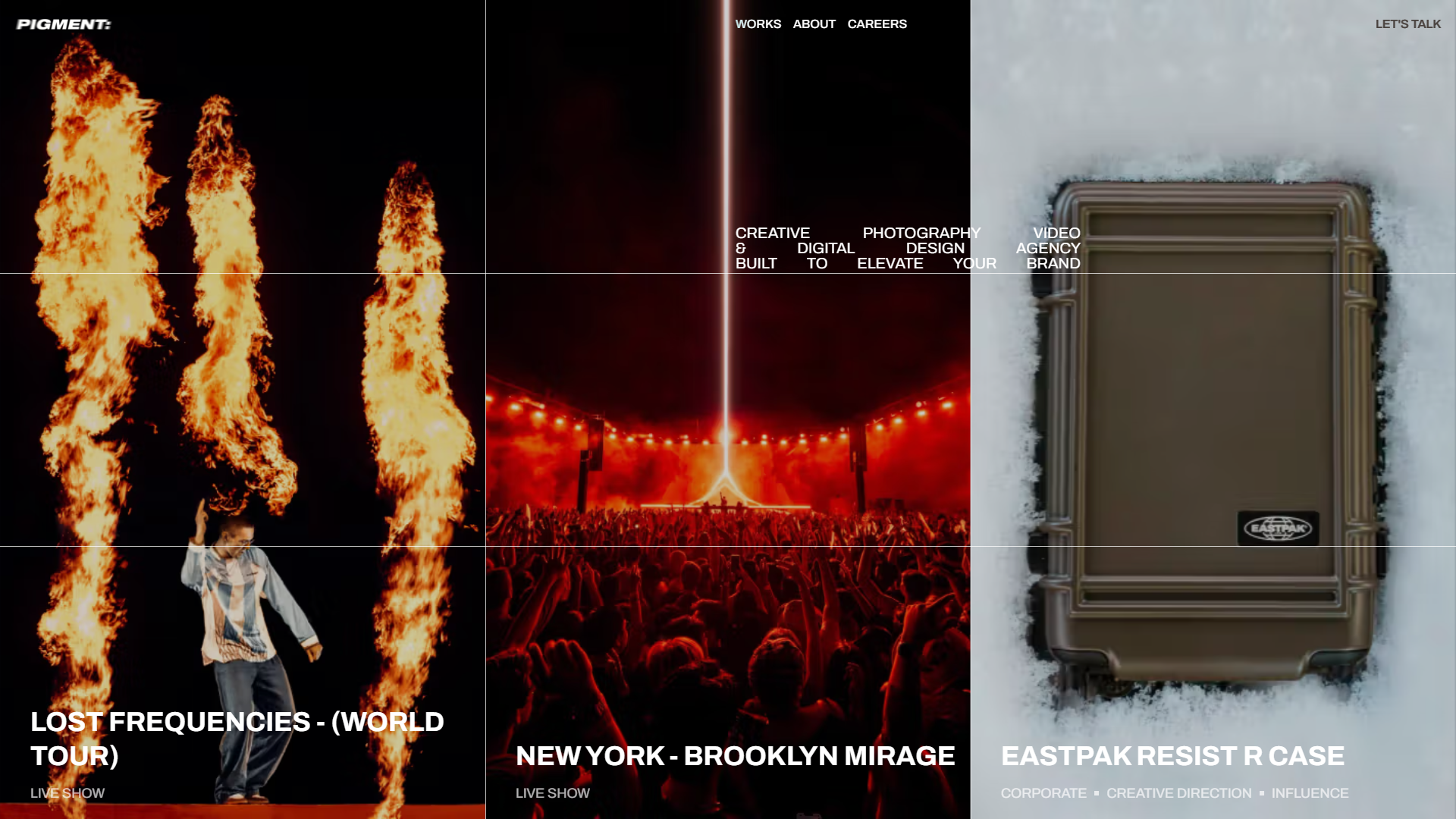 homepage pigment agency