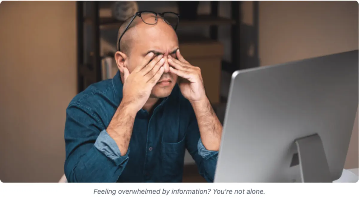 Illustration of the invisible problem: forgetting important details from everyday conversations.