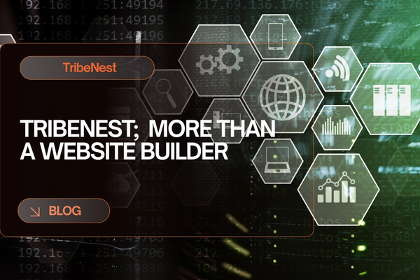 TribeNest Is More Than a Website Builder: It an Infrastructure.