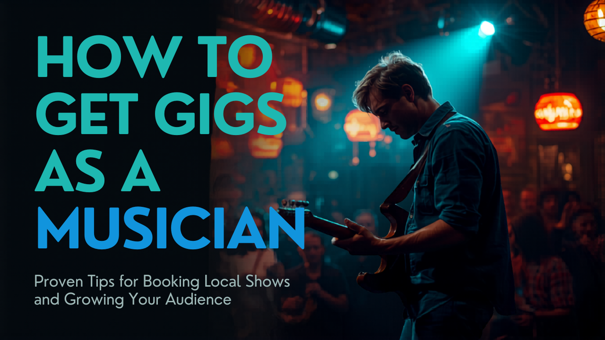 How to Get Gigs as a Musician: Proven Tips for Booking Local Shows and Growing Your Audience