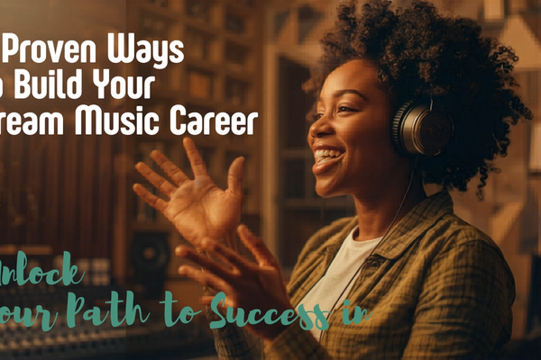 7 Proven Ways to Build Your Dream Music Career