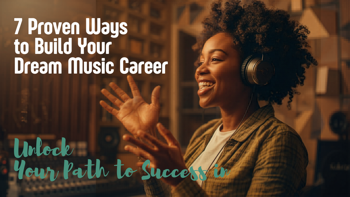 7 Proven Ways to Build Your Dream Music Career