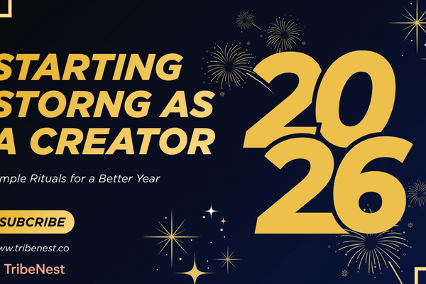 Starting Strong as a Creator in 2026