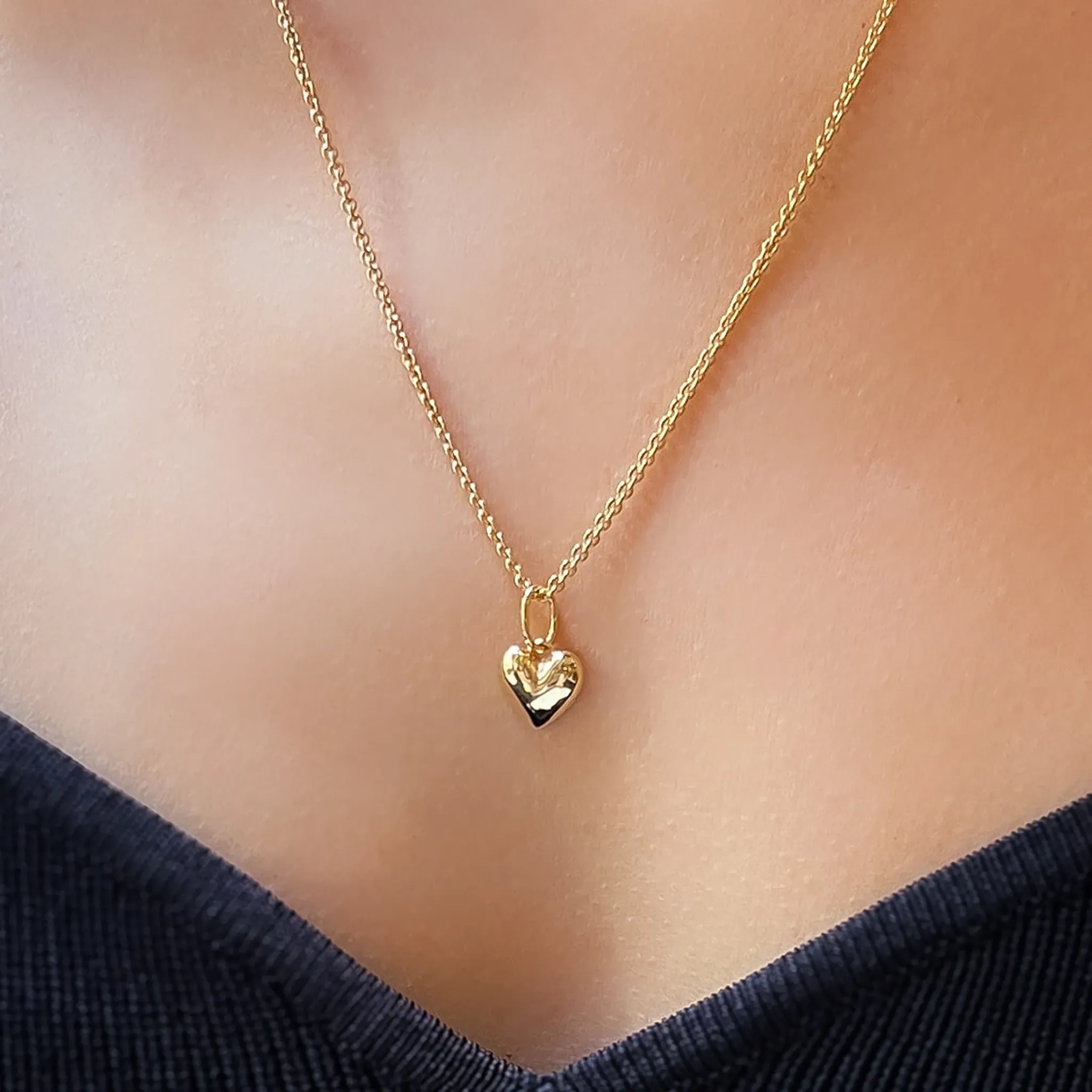 Puffy Heart Pendant