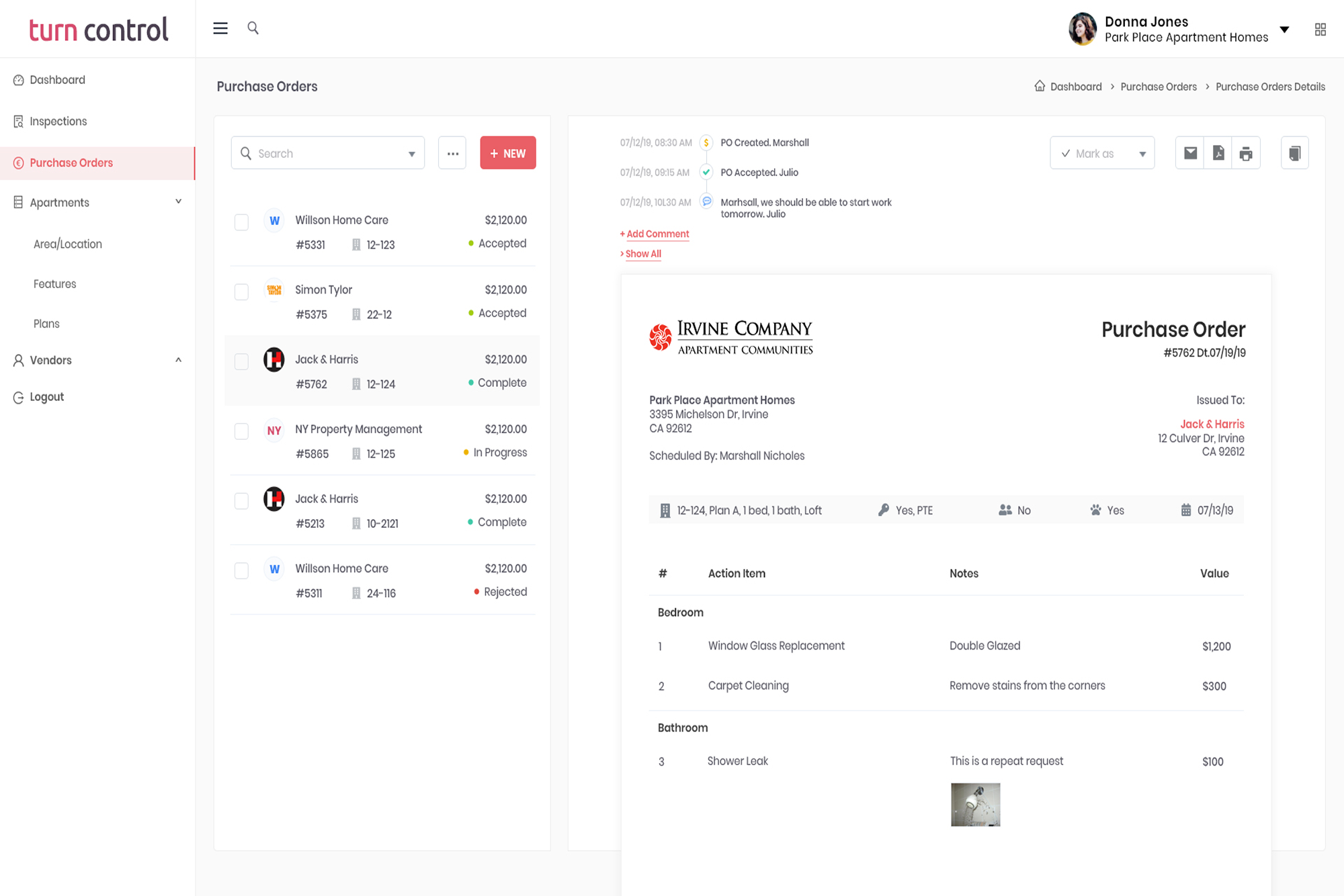 Turn Control - Web & Mobile App