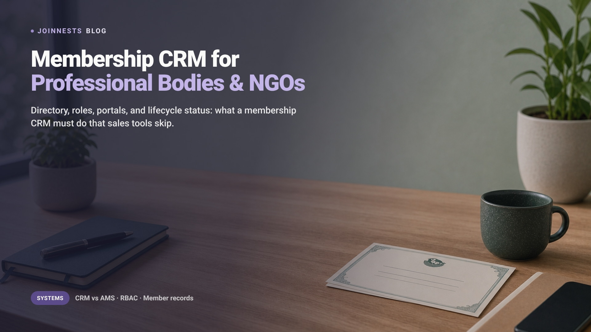 Membership CRM for Professional Bodies and NGOs