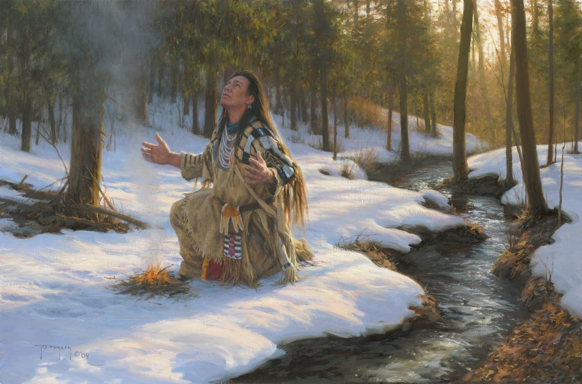 A Prayer In The Forest