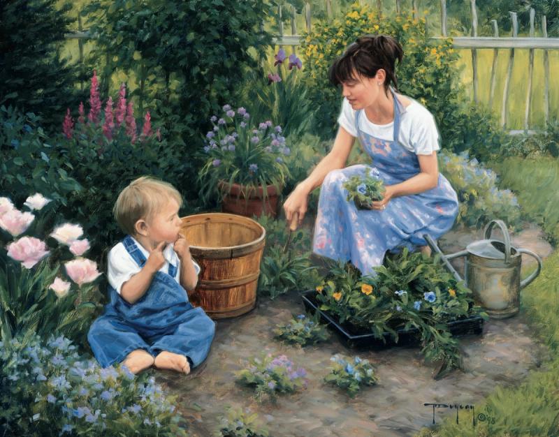 Planting More Than Flowers