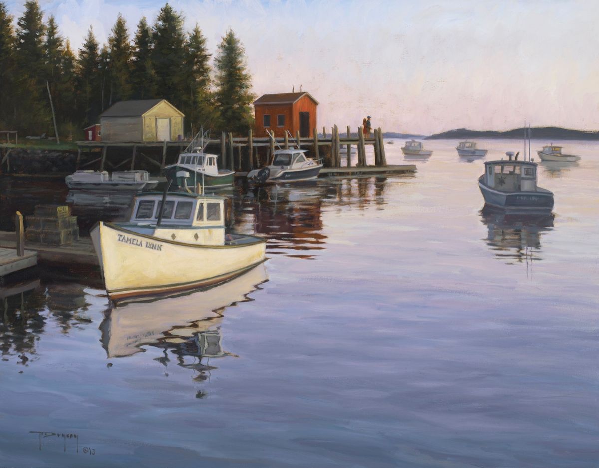 Evening At Port Clyde