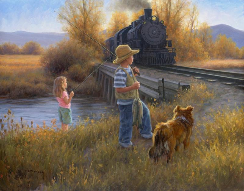 Fishin' at the Bridge