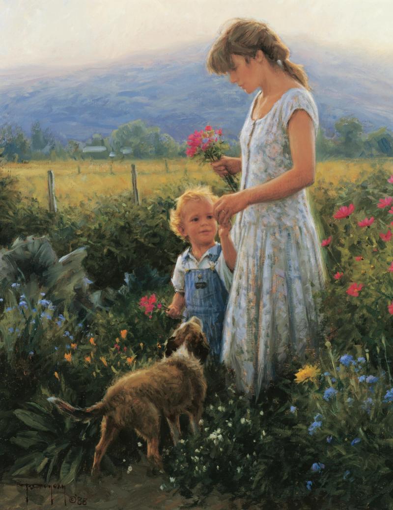 Flowers in the Evening