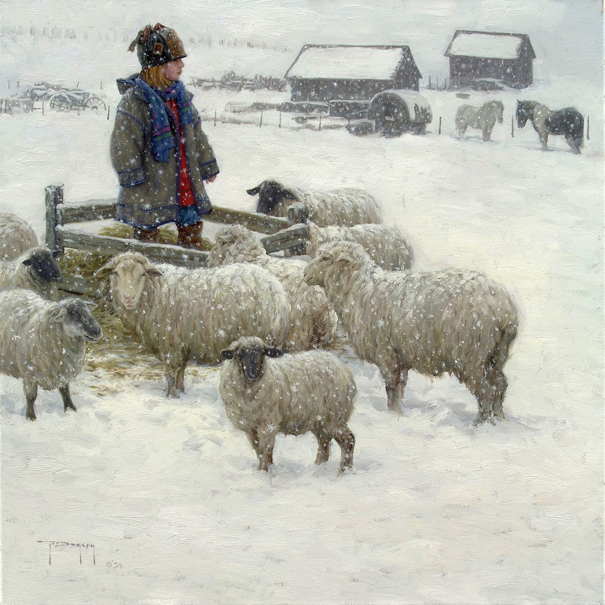 Tending the Sheep