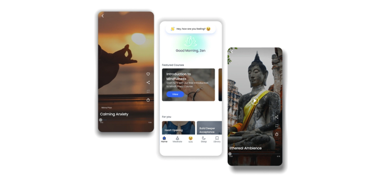 ZenMind: Unleashing the Power of Mindfulness through a Revolutionary Mobile Meditation App
