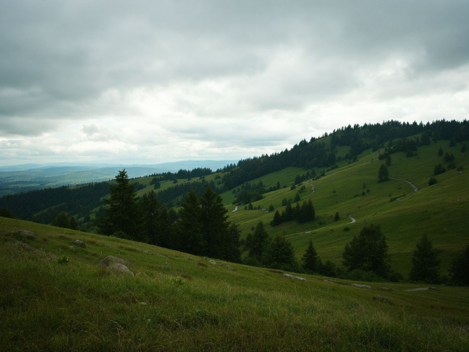 a mountain road in Slovenia