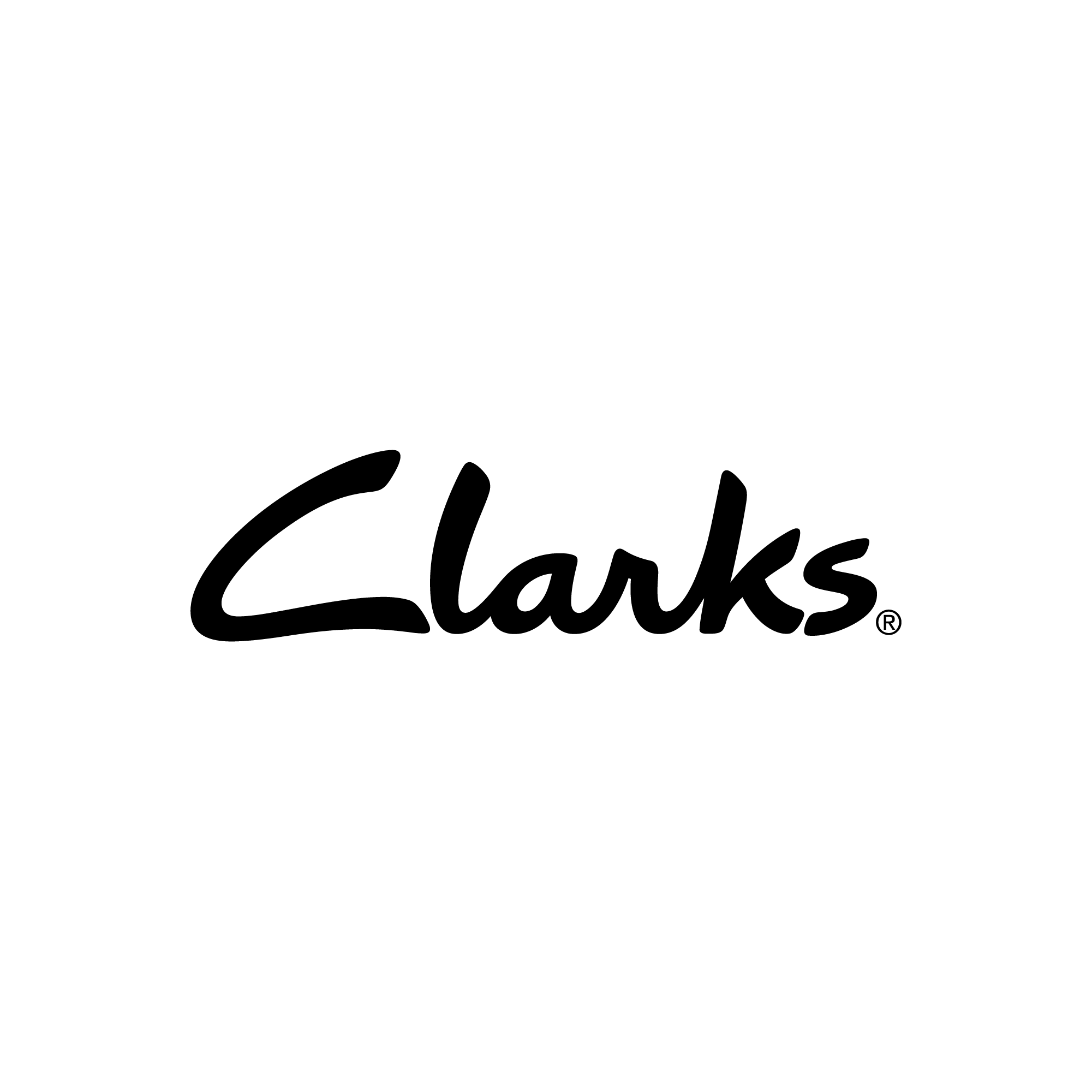 Clarks logo.