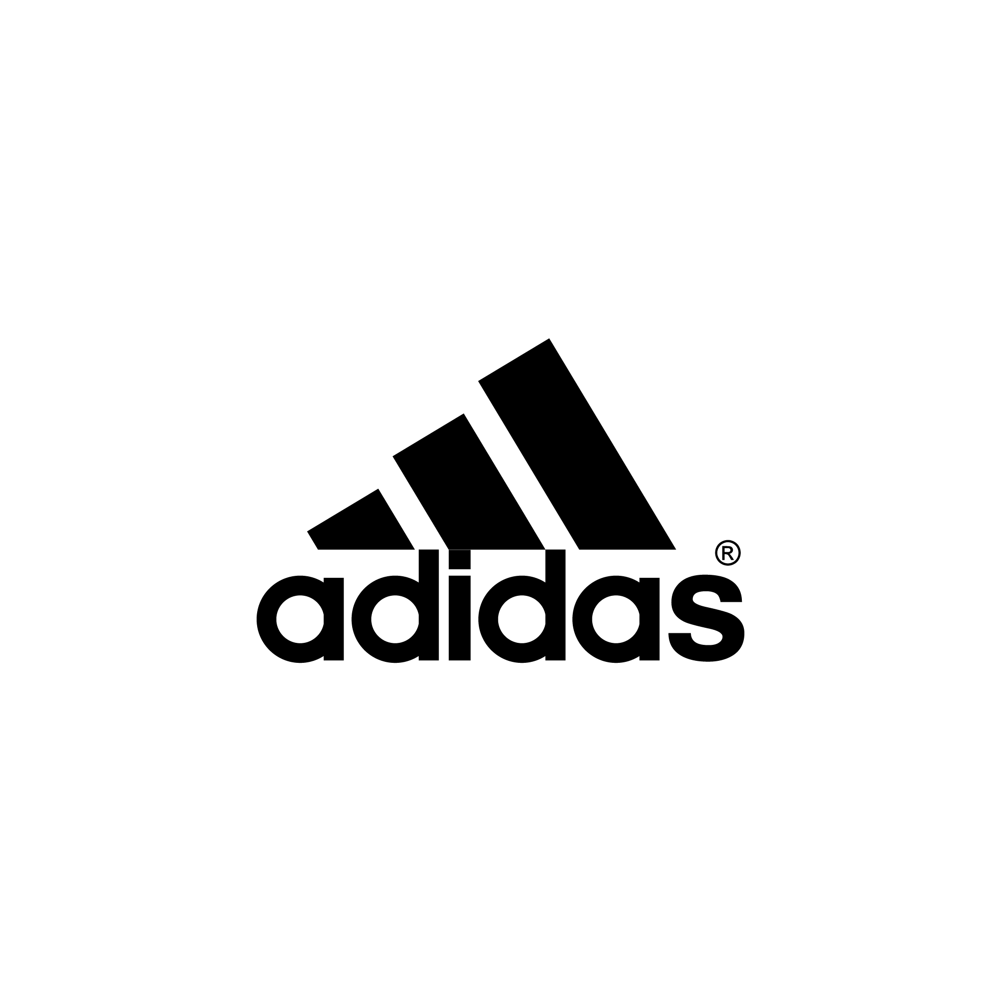 Adidas logo.