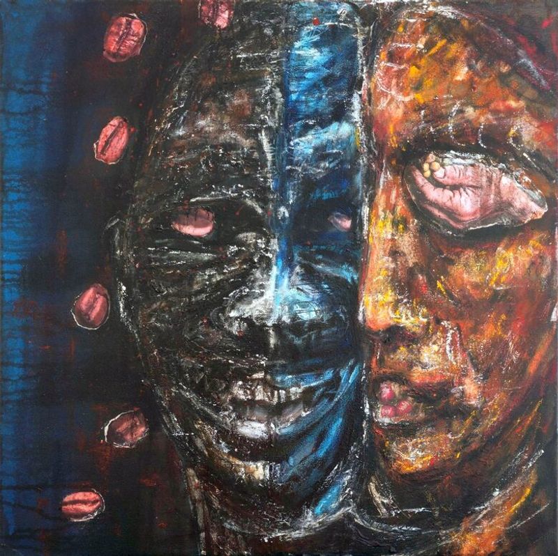 Augen voller Körner