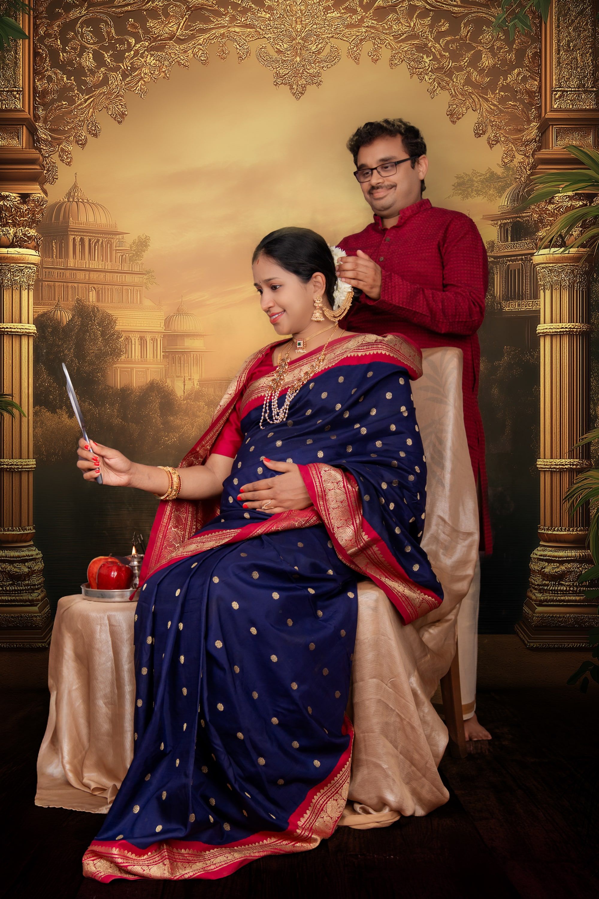 Photograph from a maternity session