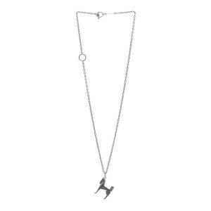 Hermes Silver Necklace