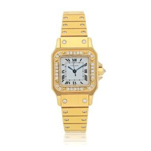 Cartier Santos Gold
