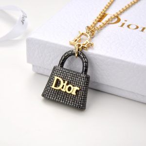 Di*r Bag Necklace