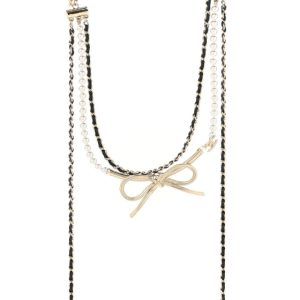 Chanel Bow Necklace