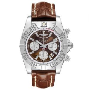 Breitling Brown Steel