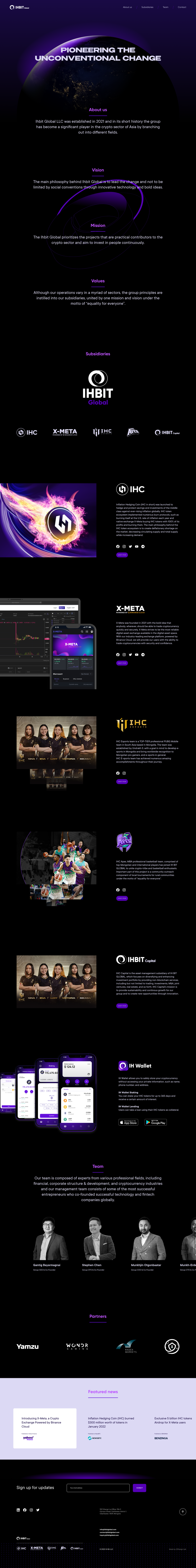 IHBit Global project image