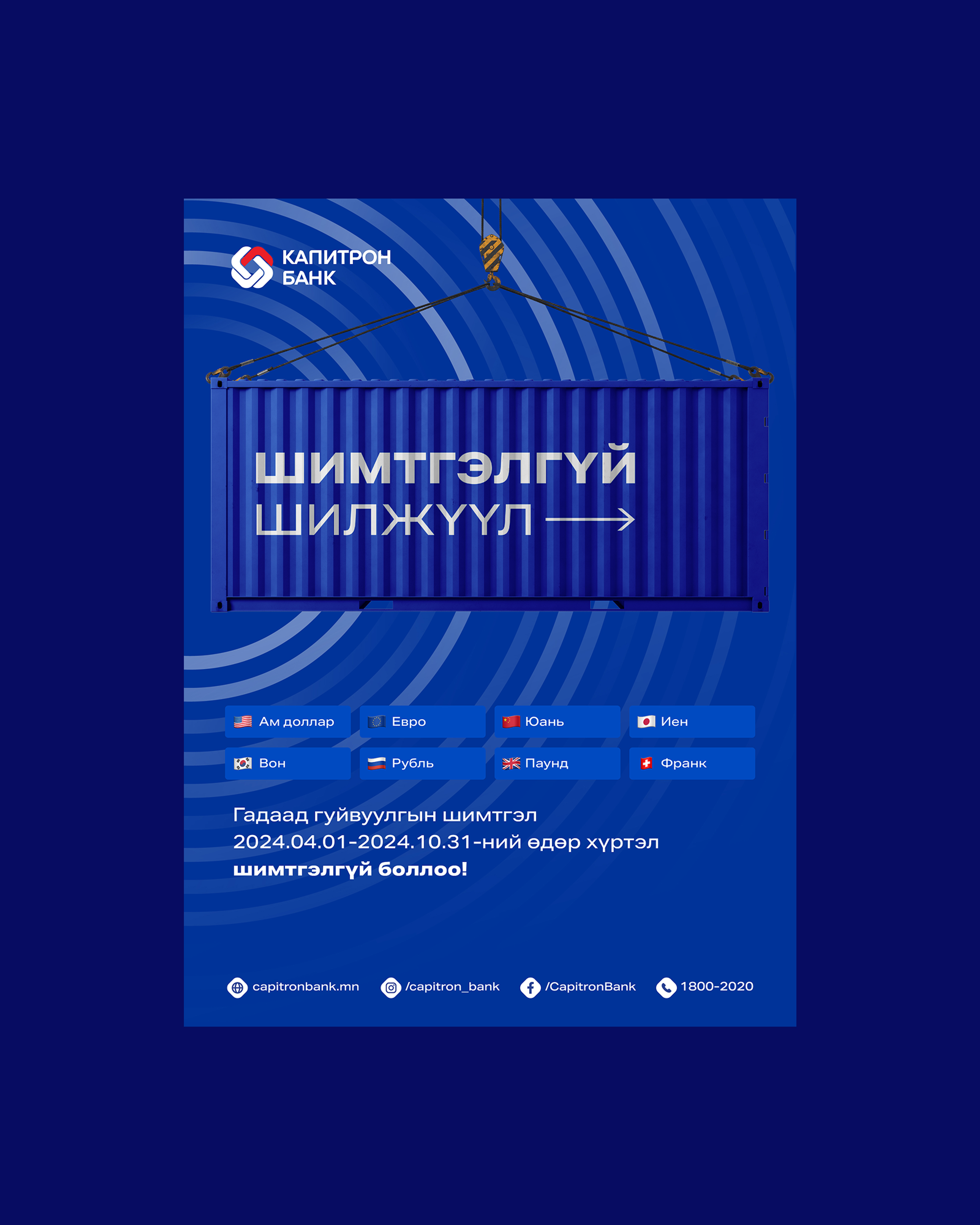 Capitron Bank Foreign Transaction project image