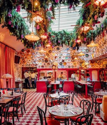 Trattoria italienne, Lyon 1er, Hôtel de Ville