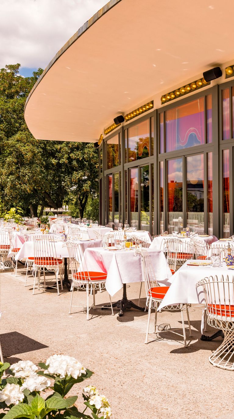A sunny terrace in Berlin